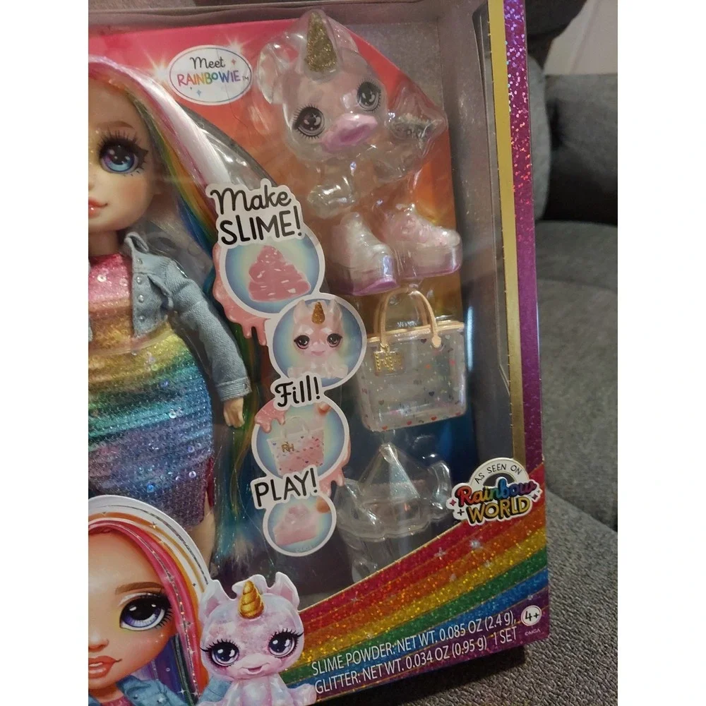 Rainbow High Amaya Raine Fashion Doll with Slime Kit &‎ Accessories New MGA Toy